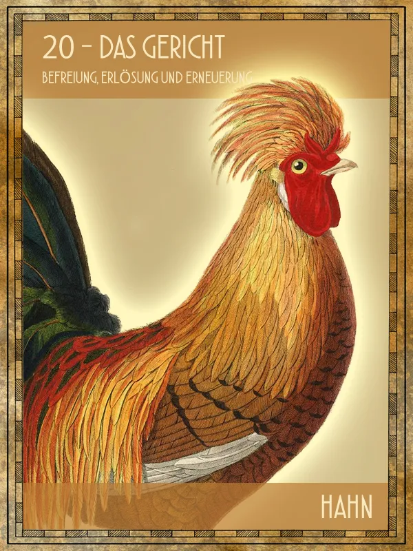 Hahn Tiertarot Hahn
