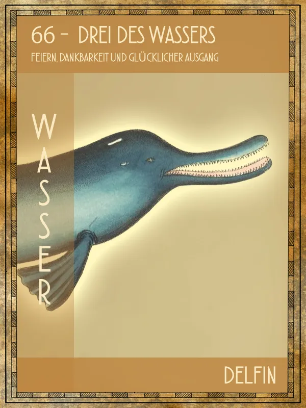 Delphin Tiertarot Delphin